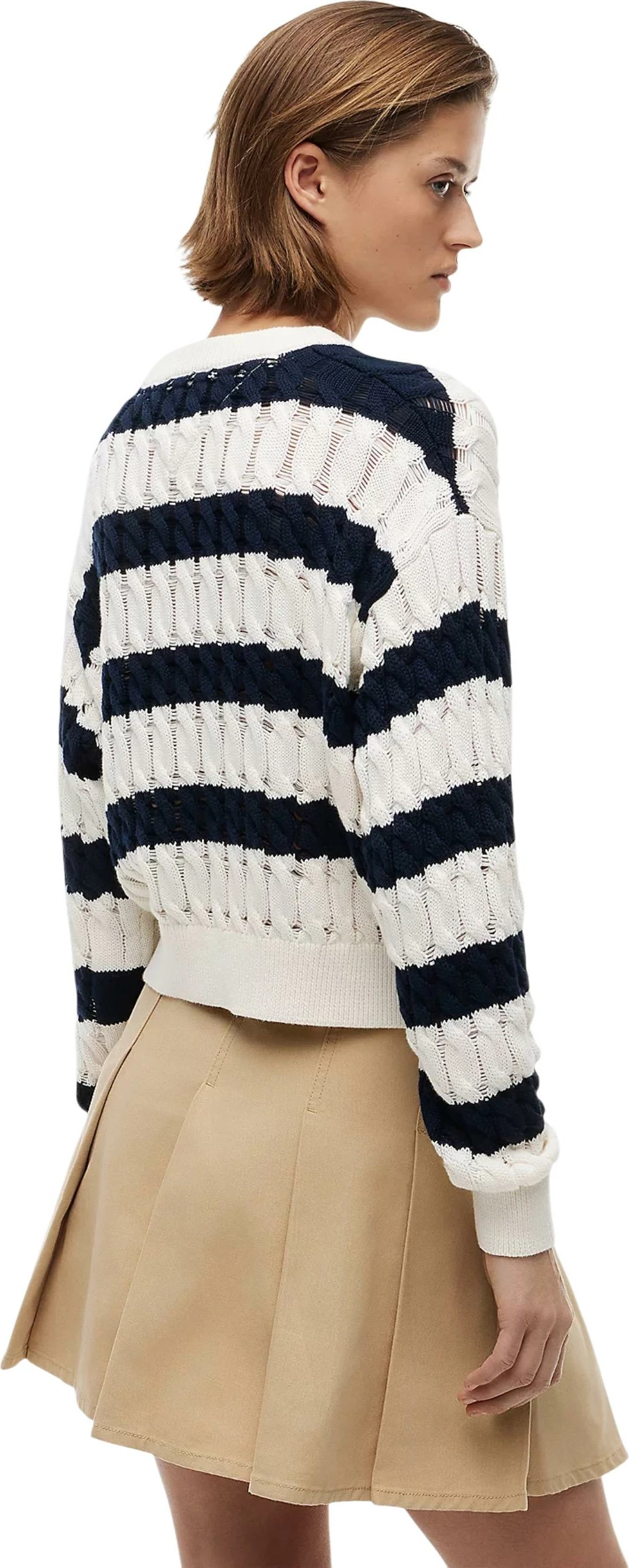 Xhemper për femra Tommy Hilfiger Jeans DW0DW22926, kaltër e errët [Madhësia: XS]