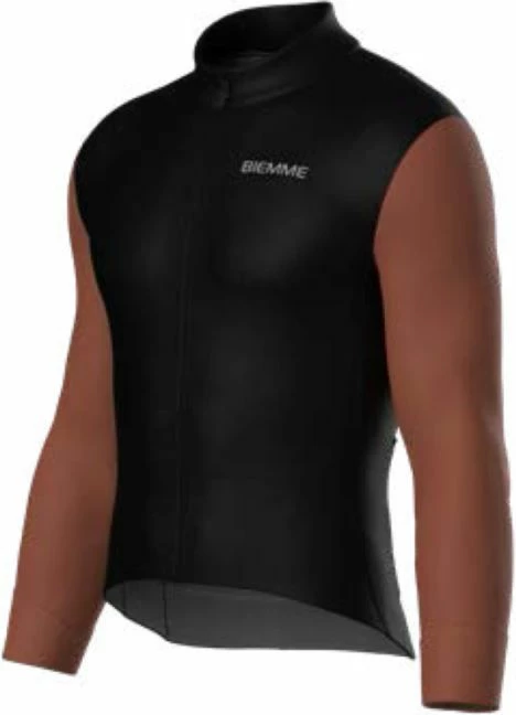 Maicë me mëngë të gjata për meshkuj Biemme, e zezë