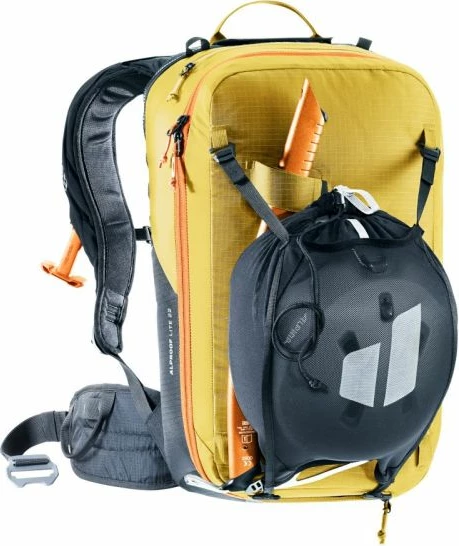 Çantë shpine Deuter për meshkuj dhe femra, turmeric/black