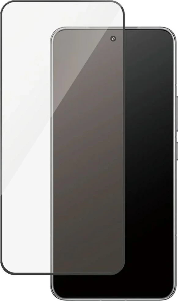 Xham mbrojtës PanzerGlass Ultra-Wide Fit për Xiaomi 15, me kornizë të zezë