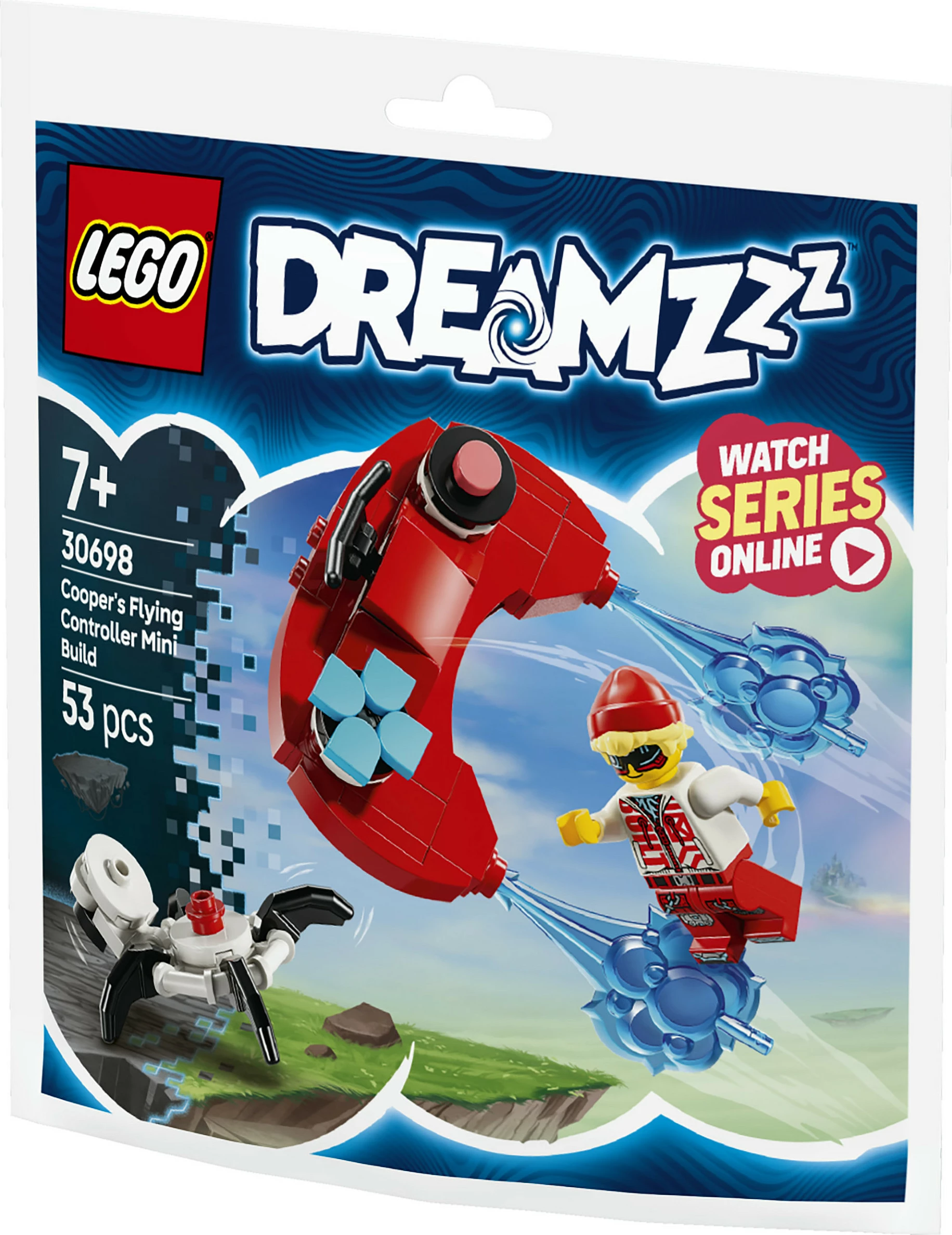 Set ndërtimi LEGO DREAMZzz 30698 Cooper's Flying Controller Mini Build, 53 pjesë, shumëngjyrëshe
