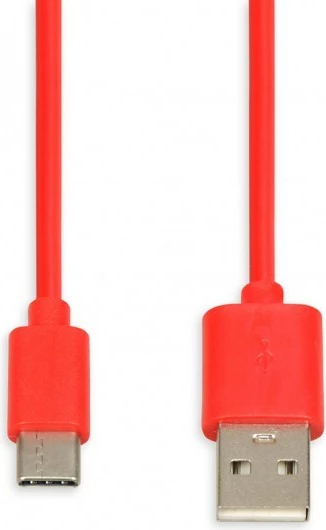 Kabllo I-BOX USB 2.0 Type C, 2A 1M e kuqe