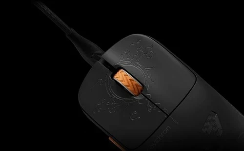 Maus Keychron G3-Z1 3950 8K, pa kabllo, 30000 DPI, karbon fiber, i zi