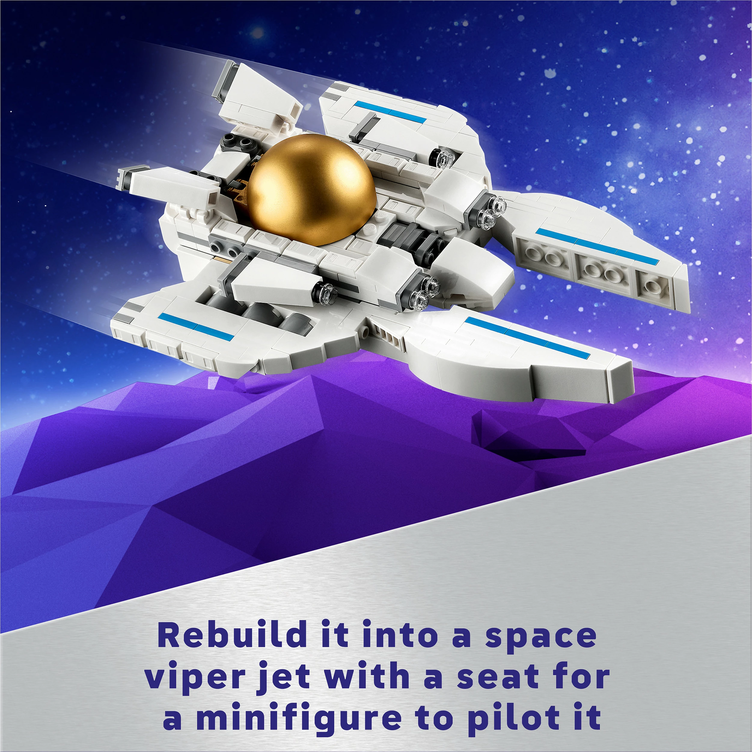 Set ndërtimi LEGO Creator 3in1 Space Astronaut 31152, 647 pjesë, multikolor