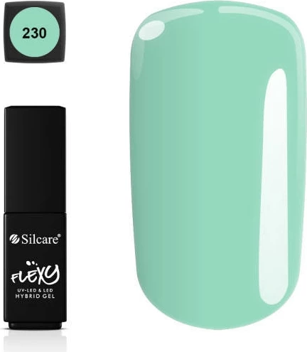 Llak për thonj xhel Silcare Flexy Hybrid 230, 4.5g për femra