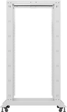 stendë rafti e hapur 19", Lanberg OR01-6032-S, 32U, 600x1000 mm, kapacitet 600 kg, gri RAL 7035