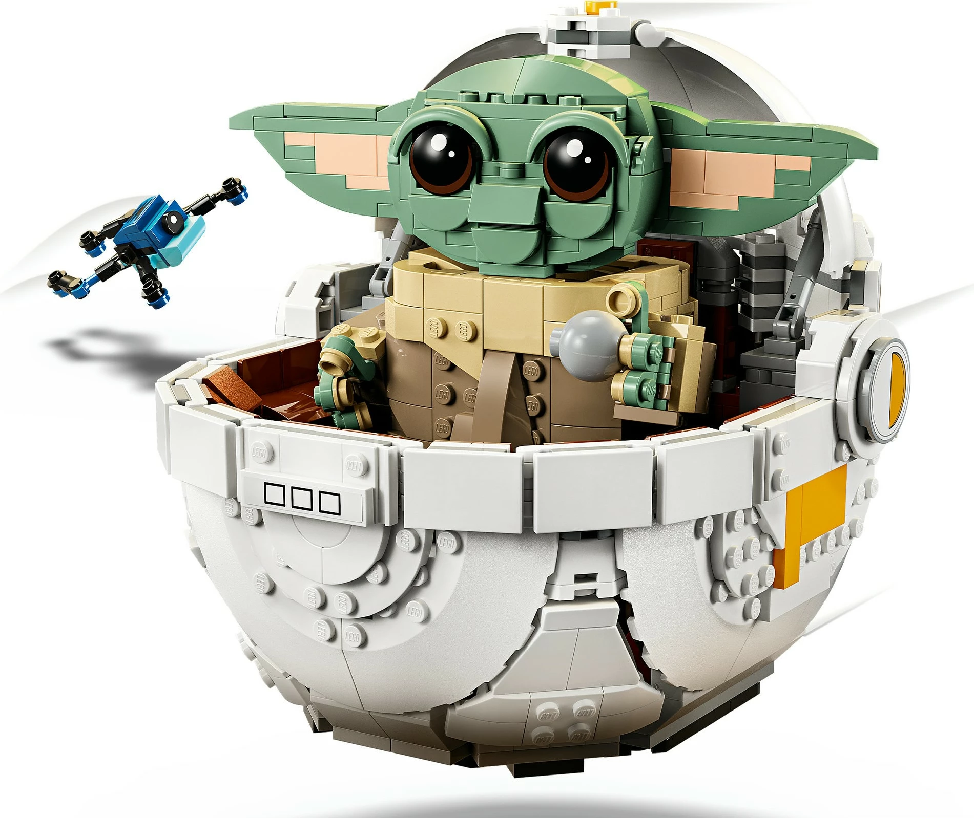 Set ndërtimi LEGO Star Wars Grogu, shumëngjyrësh