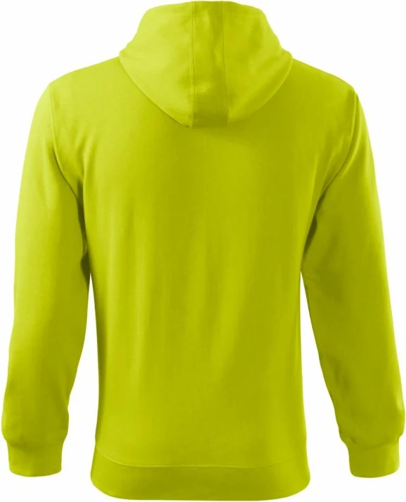 Duks me zinxhir Malfini Trendy Zipper për meshkuj, ngjyrë jeshile [Madhësia: L]
