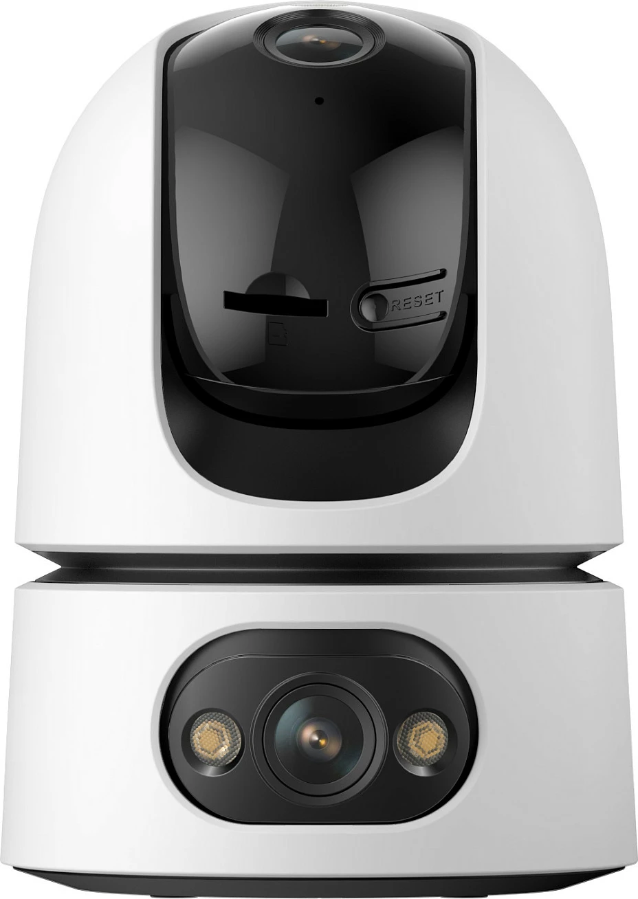 Kamerë sigurie IP Imou Ranger Dual Pro 6MP, Wi‑Fi 6, PTZ 360°, MicroSD, e bardhë