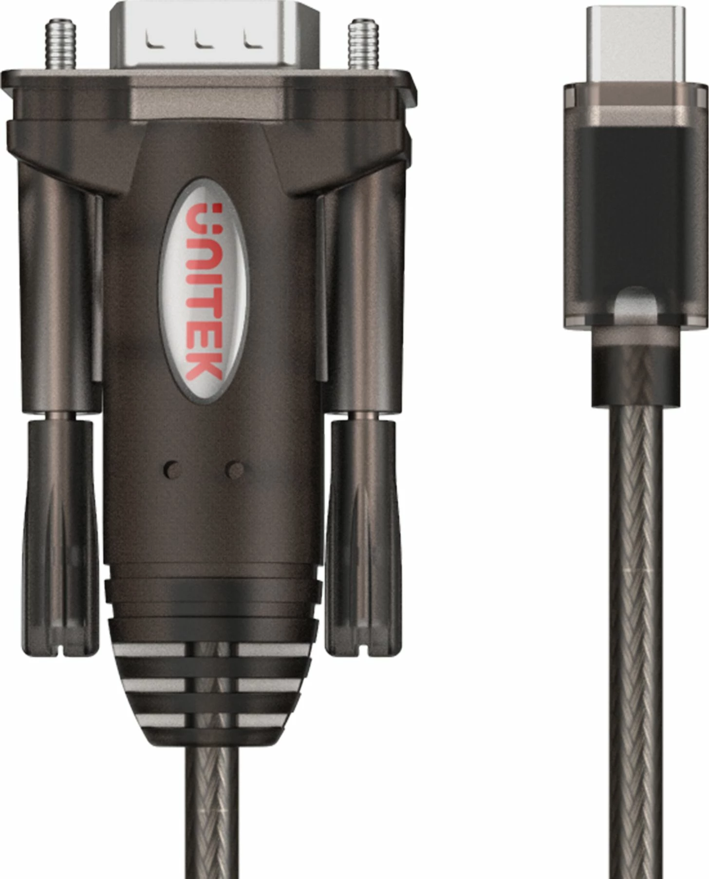 Kabllo adapter USB-C në RS-232 Unitek Y-1105K 1.5 m, e zezë