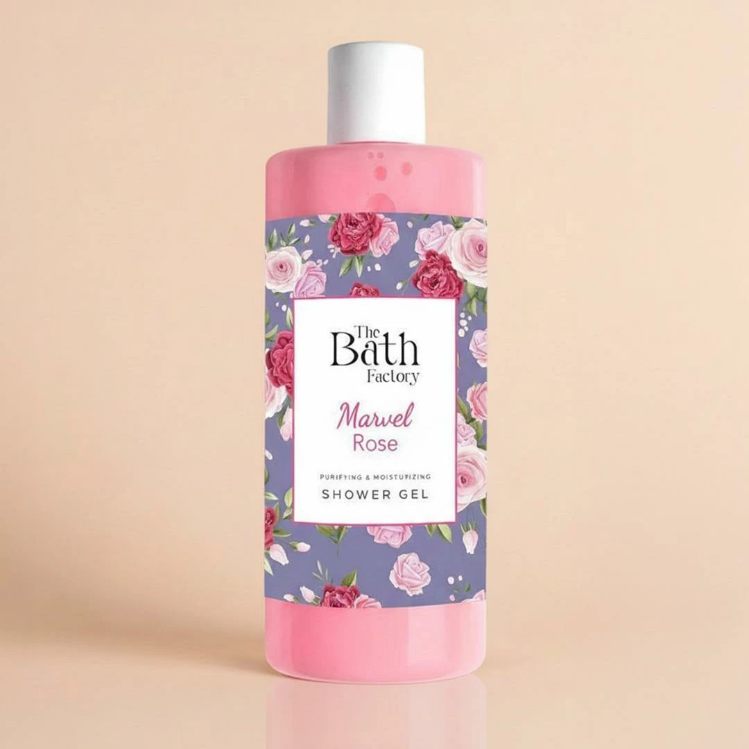 Xhel dushi The Bath Factory Marvel Rose, 400 ml