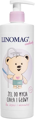 Xhel për trup dhe kokë për fëmijë Linomag 200ml