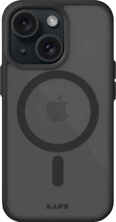 Mbështjellës LAUT Huex Protect me MagSafe për iPhone 14 Plus / 15 Plus, zi