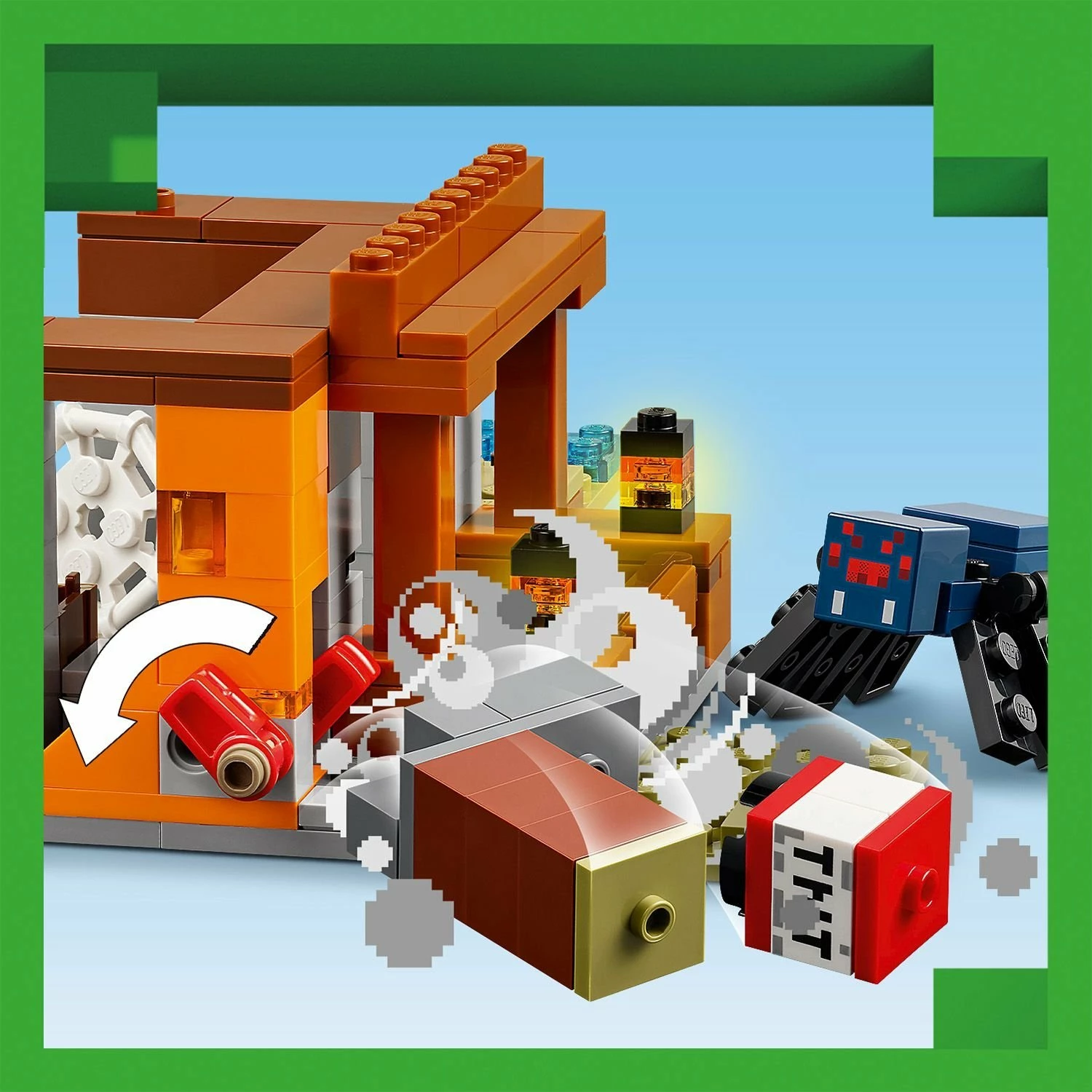 Set LEGO Minecraft 21269 Expedition to the Armored Mine, 247 copë (8+)
