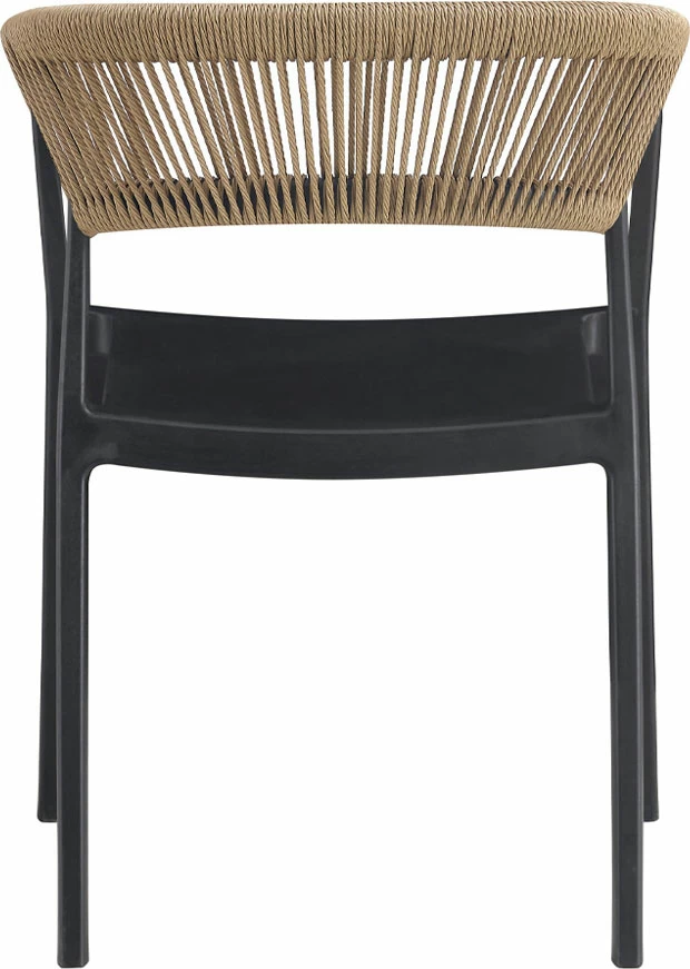 Karrige Concord, e zezë-latte, 55.5x53.5x76 cm