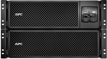 UPS APC Smart-UPS On-Line SRT10KRMXLI, 10kVA/10kW, Rackmount 6U, 10 dalje IEC (6x C13 + 4x C19), me kartë rrjeti, e zezë
