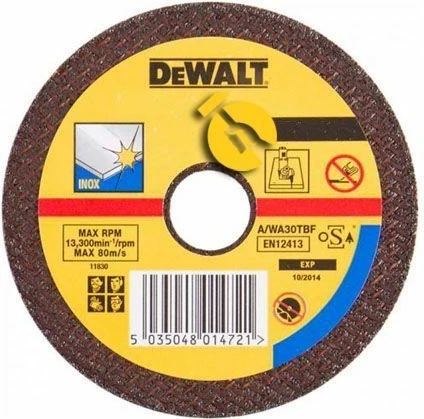 Disk prerës për metal Dewalt DT3483 180mm 1.7mm i rrafshët A46TBF