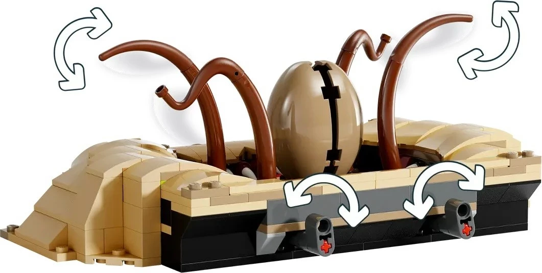 Set LEGO Star Wars 75396 Desert Skiff & Sarlacc Pit