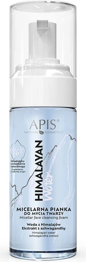 Shkumë pastruese për fytyrë APIS Himalayan Micellar për femra, 150ml