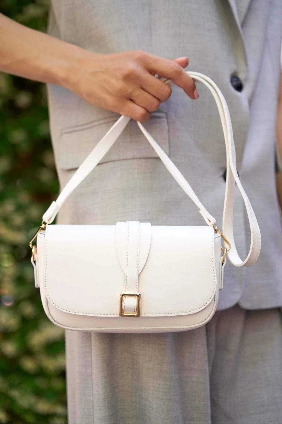 Çantë supi e bardhë Zoozie Bags, MK1020022KV10-003