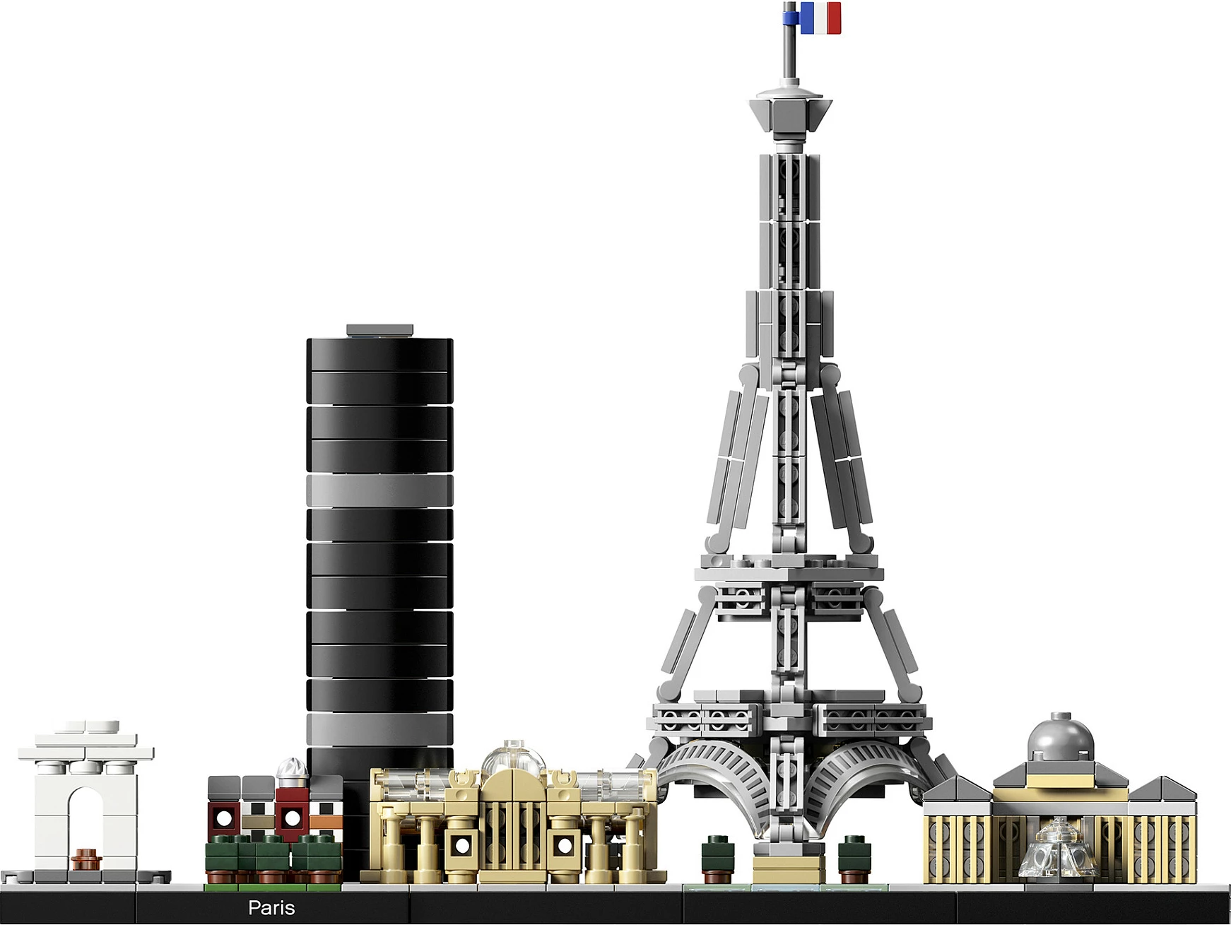 Set ndërtimi LEGO Architecture Paris Skyline 21044, 649 copë, shumëngjyrësh