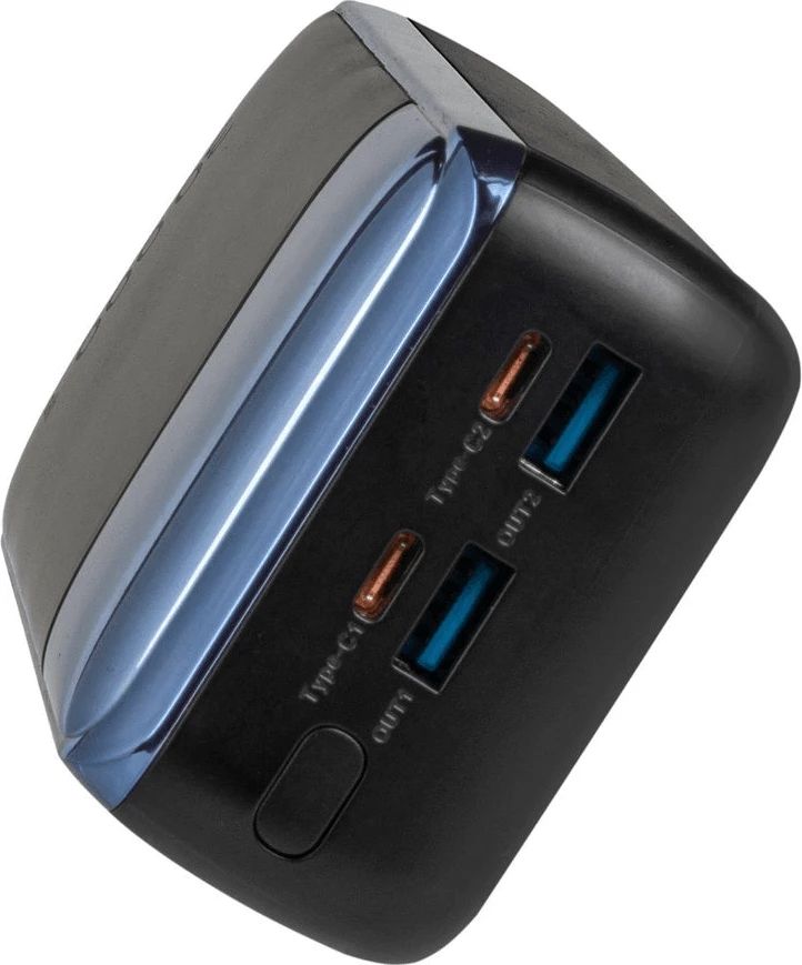 Powerbank RIVACASE VA1080 30000 mAh 65W (për laptop), i zi