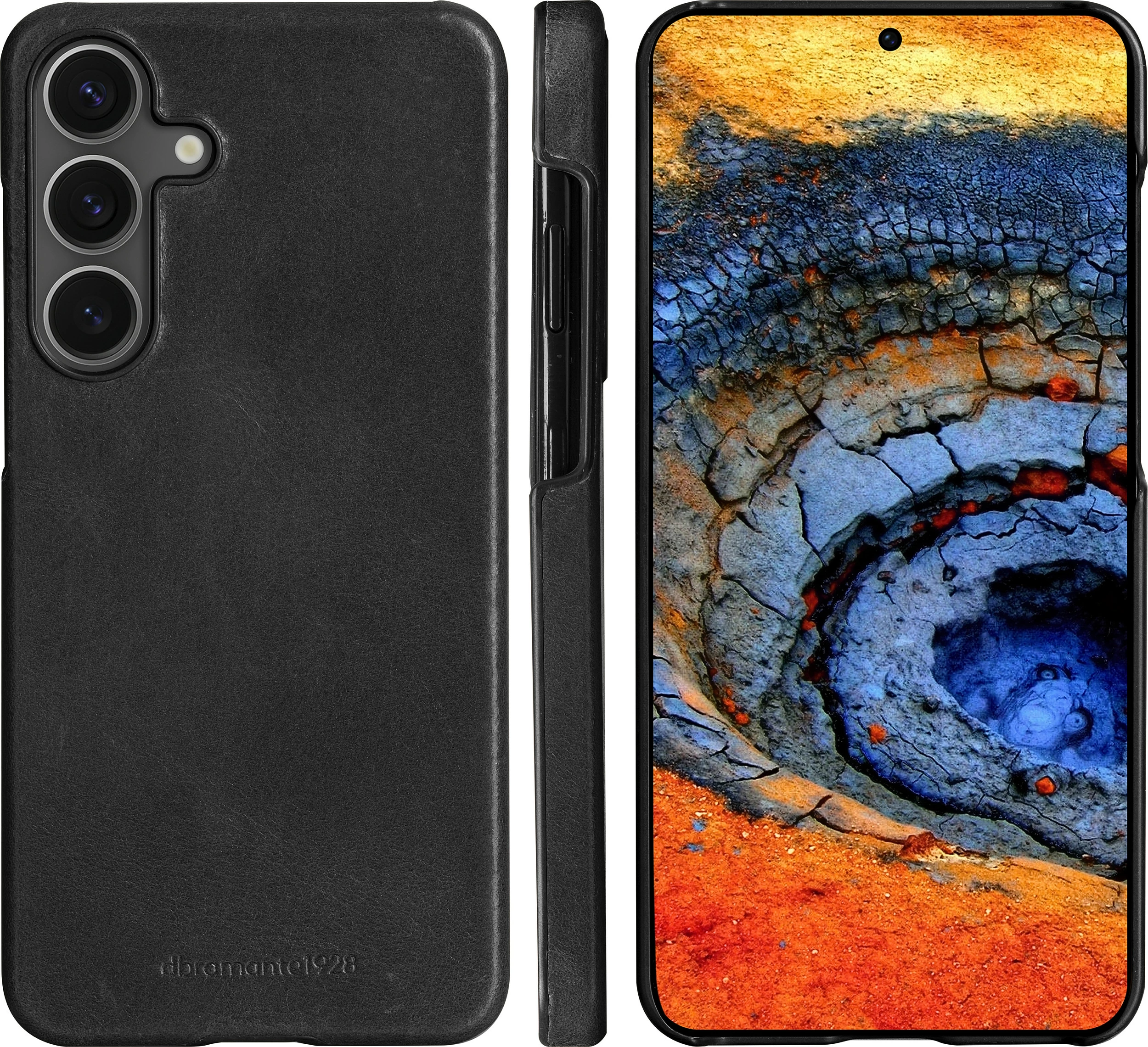 Mbështjellës dbramante1928 LYNGE për Galaxy S25, i zi