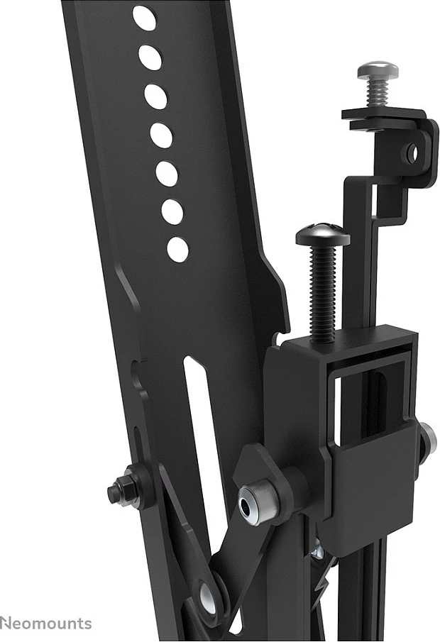 Mbajtës muri për TV Neomounts WL35S-850BL18, 2.18 m (86"), 100 x 100 mm, 800 x 400 mm, 0 - 12°, Çelik, E zezë