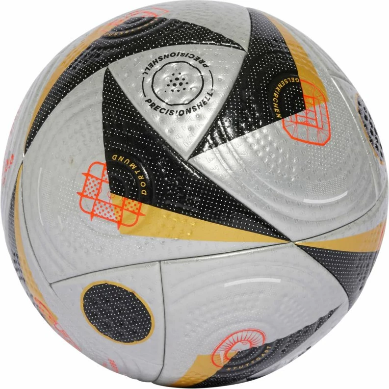 Top futbolli adidas, gri/argjendtë [Madhësia: 5]