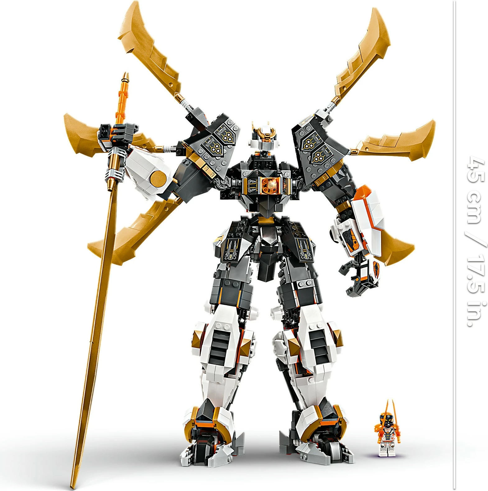 Set ndërtimi LEGO Ninjago 71821 Cole’s Titan Dragon Mech, shumëngjyrësh