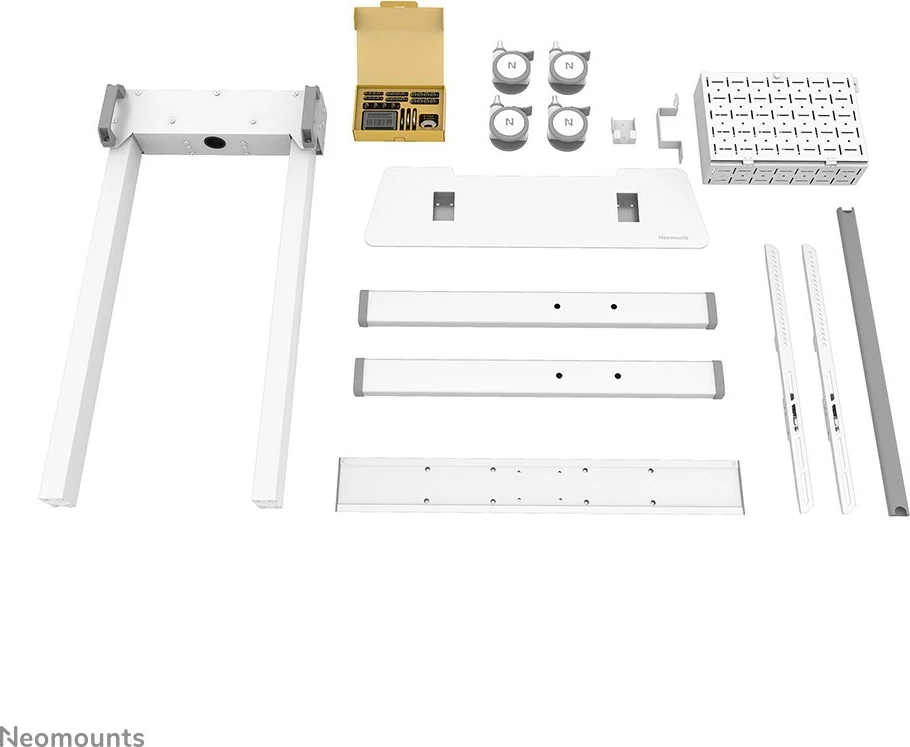 Karrocë TV Neomounts FL55-875WH1, motorike, për ekrane 55-100 inç, e bardhë