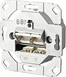 Prizë rrjeti METZ CONNECT BTR NETCOM 130C381200-I, RJ-45, Cat6a, 2x port, alumin