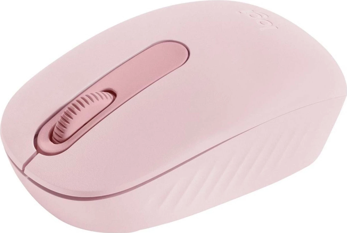 Maus Logitech M196, wireless, laser, rozë