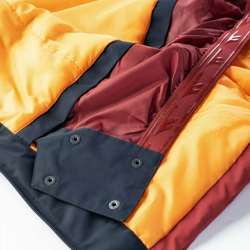Jakne për ski Hi-Tec për meshkuj, të kuqe dhe blu të errët [Madhësia: XXL]