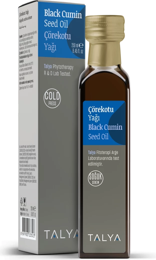 Vaj i farës së zezë TALYA Herbal, 250 ml