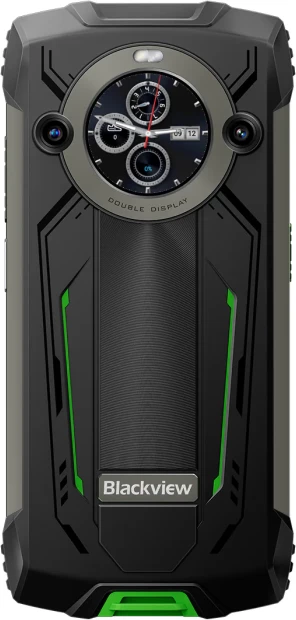 Celular BLACKVIEW BV8200 12/256GB, 6.5\" 120Hz, 8800mAh, Android 14, Dual SIM, i gjelbër