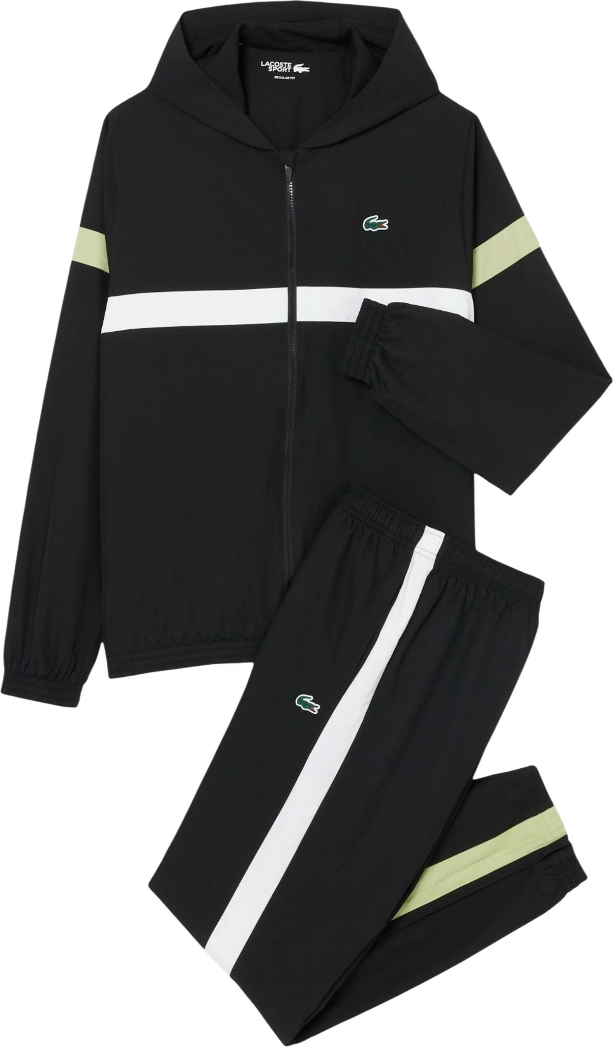 Trenerka për meshkuj Lacoste WH0219, e zezë/bardhë [Madhësia: S]
