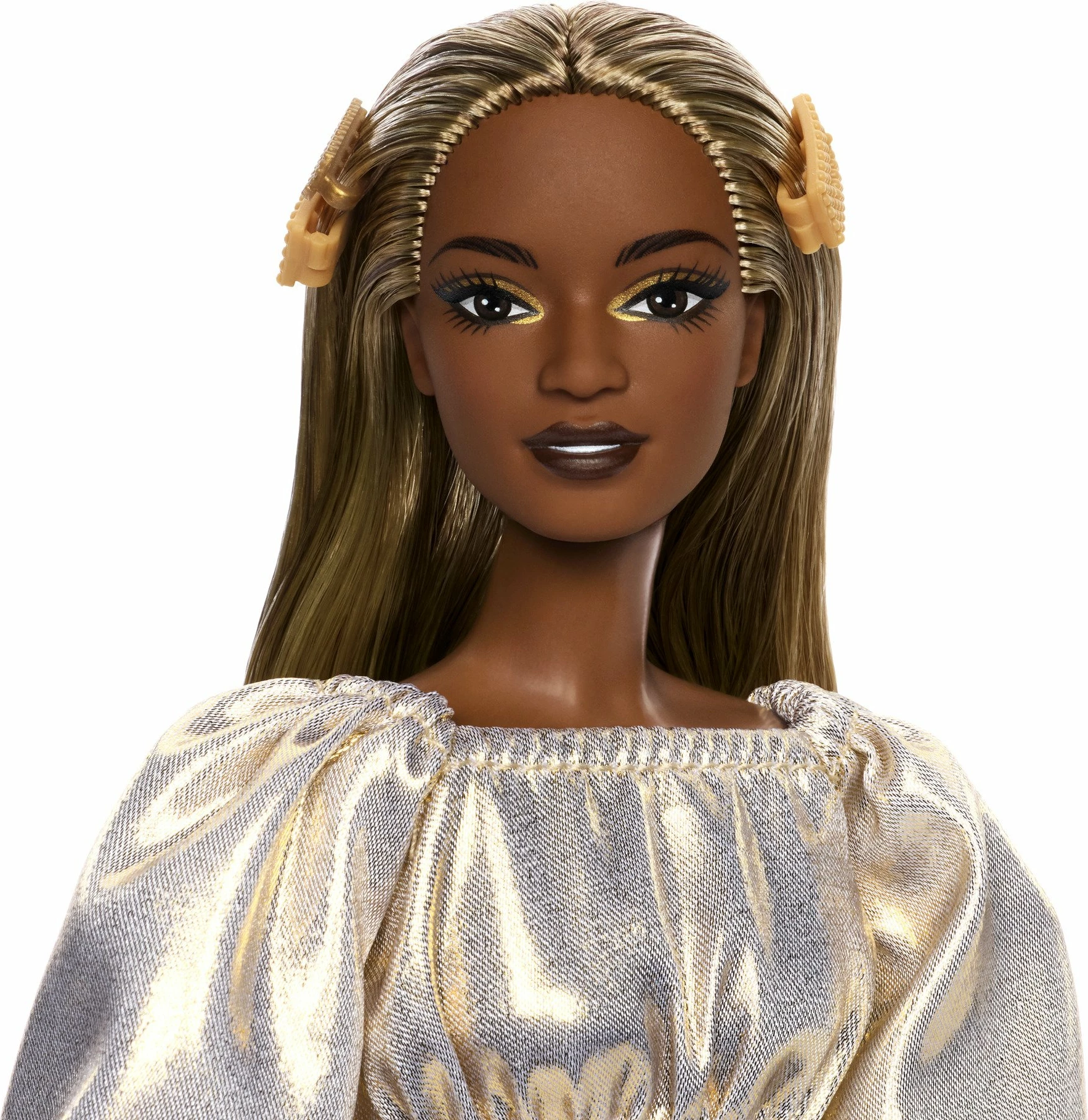 Kukull Barbie Mattel You Create Barbie Basics Neutral Set 002 (JJX36), me 2 koka të ndërrueshme, 4 veshje, aksesorë