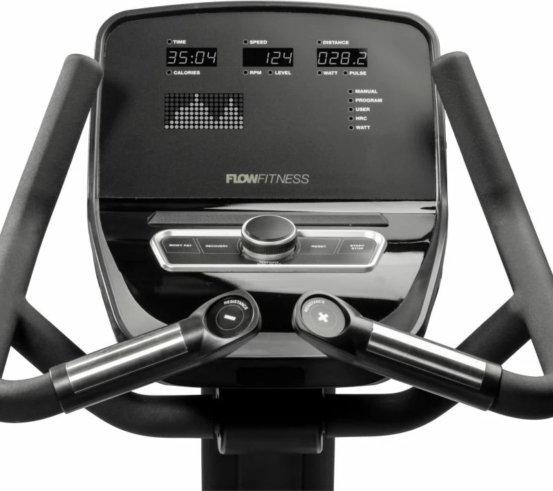 Biçikletë stërvitjeje Flow Fitness për meshkuj
