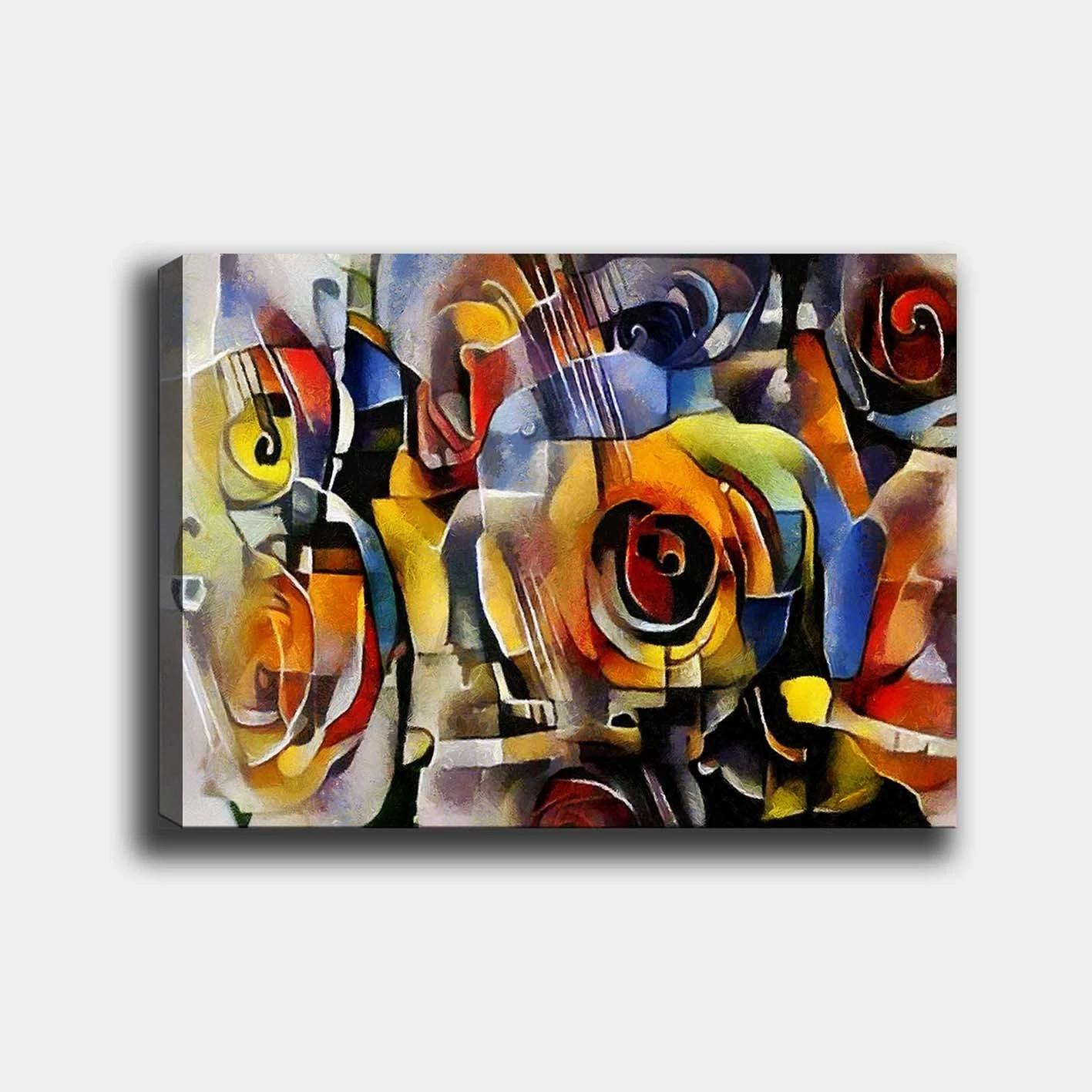 Pikturë dekorative në kanavacë, shumëngjyrëshe, Wallity, 70x100cm