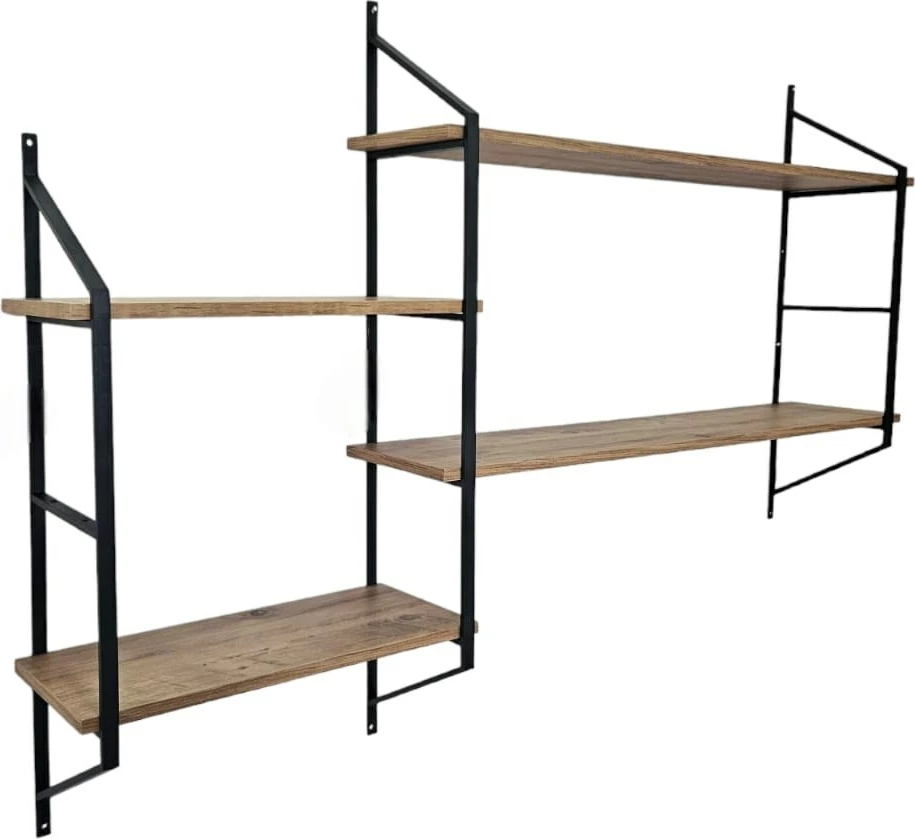 Raft muri Hanah Home, Raffy5, ngjyrë e zezë dhe Atlantic Pine