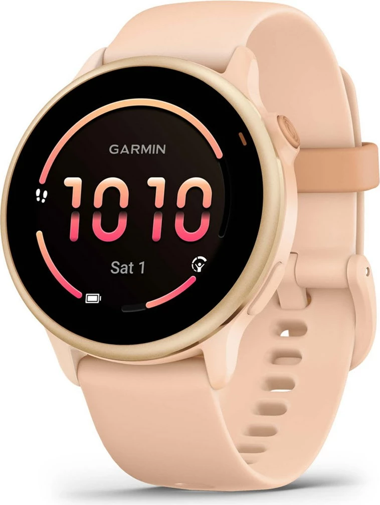 Smartwatch Garmin vívoactive 6, 42 mm, AMOLED, GPS, Rozë