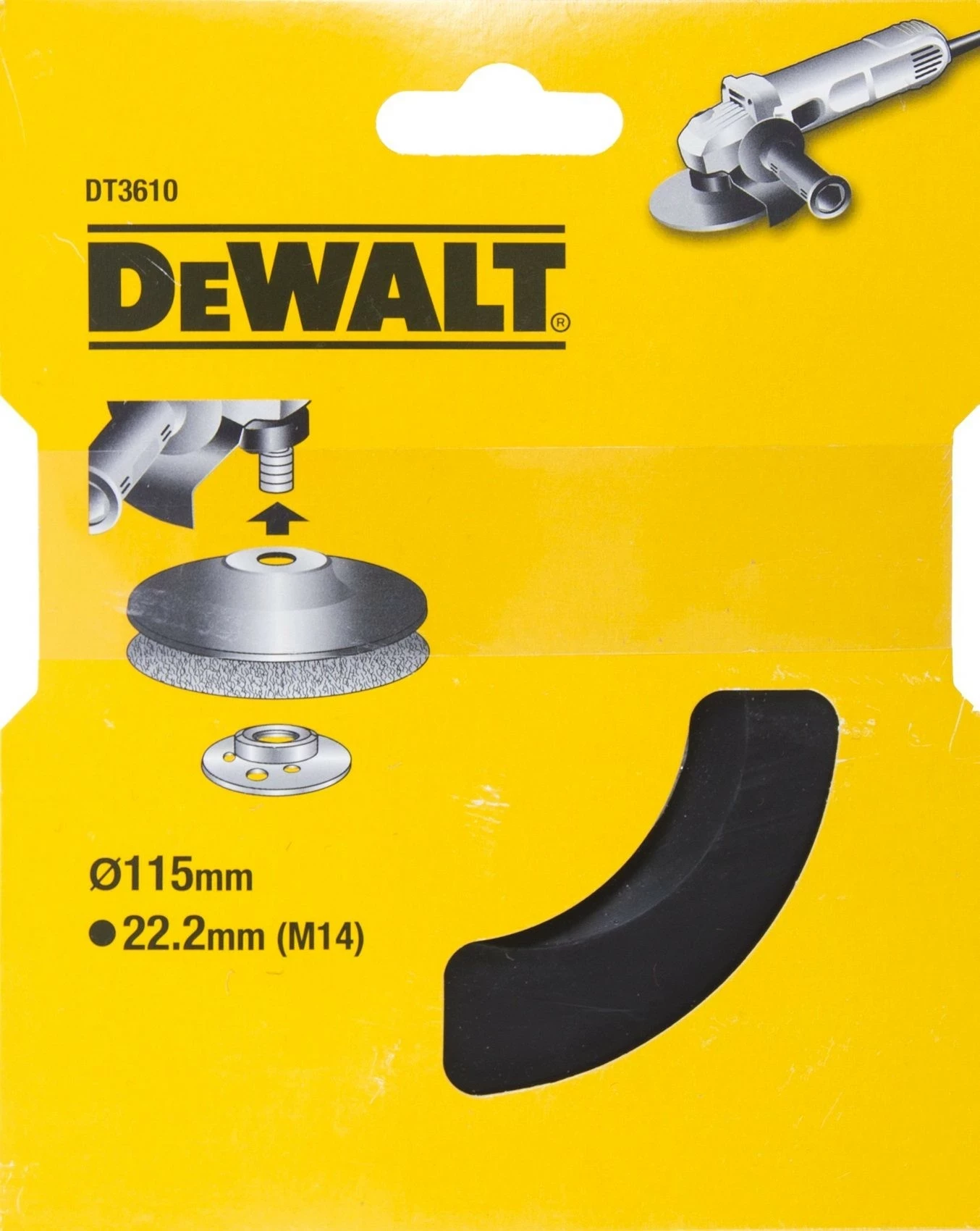 Disk najloni DeWalt DT3610 Ø115mm 22.2mm (M14)