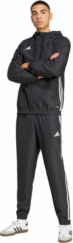 Pantallona sportive për meshkuj adidas, të zeza [Madhësia: L]
