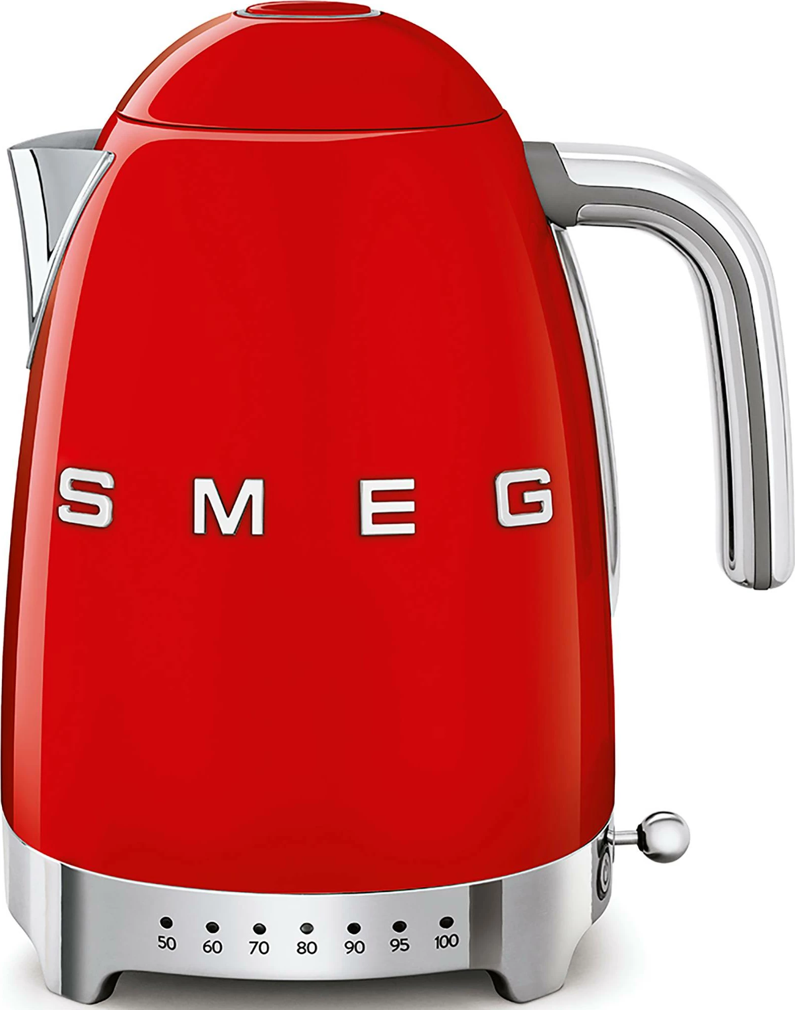 Çajnik elektrik Smeg KLF04RDEU 1.7 L, 2400-3000 W, i kuq