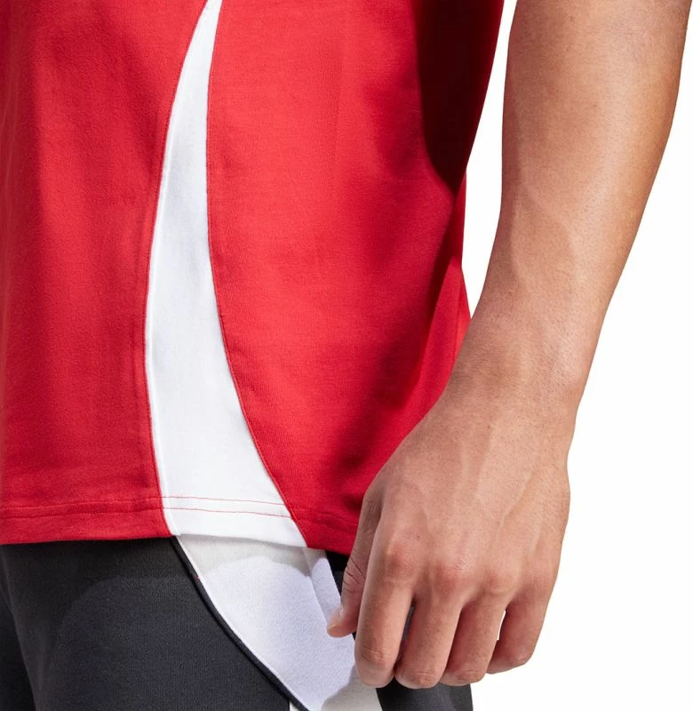 Maicë për meshkuj adidas Tiro 24, e kuqe