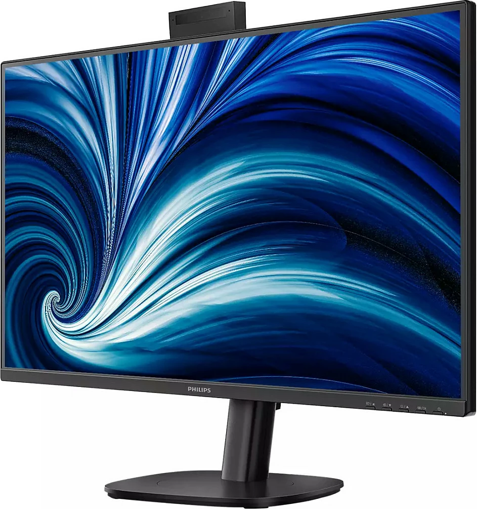 Monitor Philips 27B2U3601H/00 27" QHD 120Hz USB-C 90W me Webcam, i zi