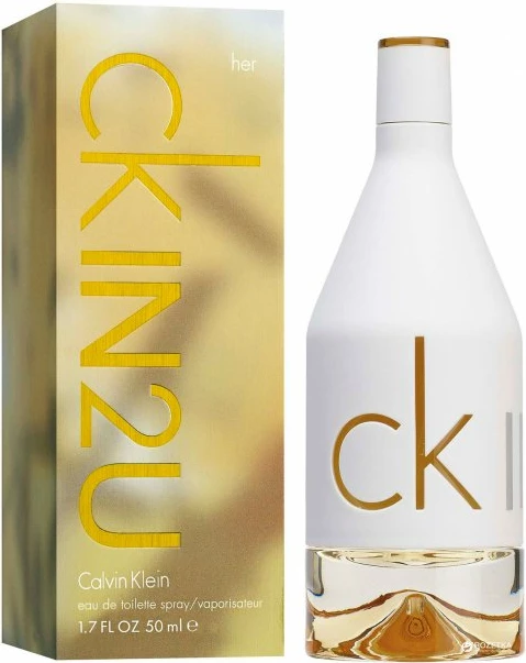 Eau De Toilette Calvin Klein IN2U for her - 50 ml