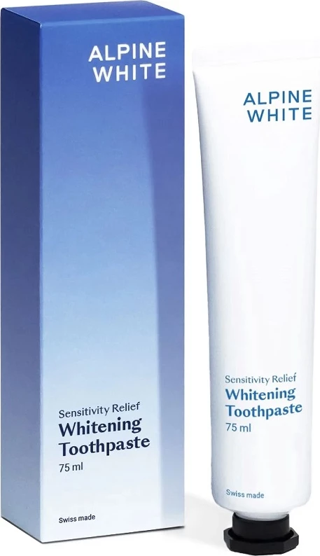 Pasta për dhëmbë Alpine White Whitening Toothpaste Sensitivity Relief 75ml