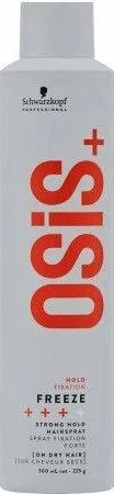 Llak flokësh Schwarzkopf Professional Osis+ Freeze Strong Hold 300 ml